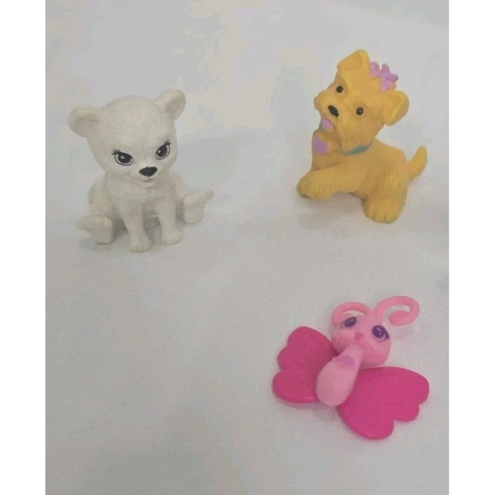 6 Piece Lot Barbie Animals